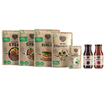 Early Green Trockenmischungen mit Soja- und Erbsenprotein & Saucenauswahl