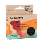 fairhair Plastikfreie Haargummis mit Naturkautschuk