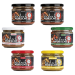 Iss doch wurscht Currywurst-Snack im Glas