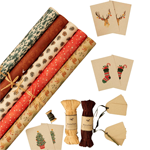 PAPYDO Geschenkpapier aus Gras