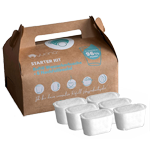 Yucona Wiederauffüllbare Wasserfilter-Kartuschen